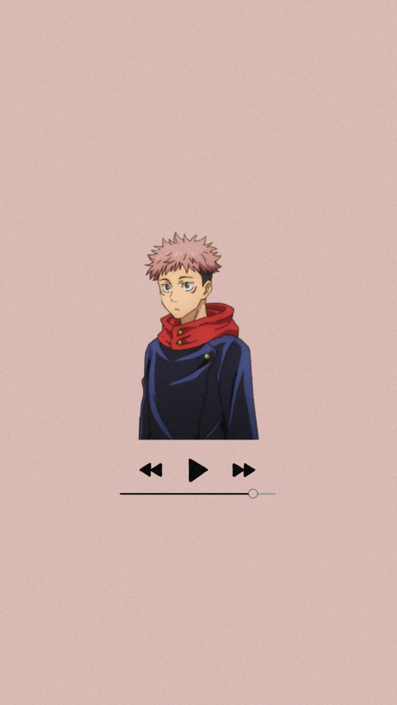 1288x2289 Music Yuji Itadori Wallpaper