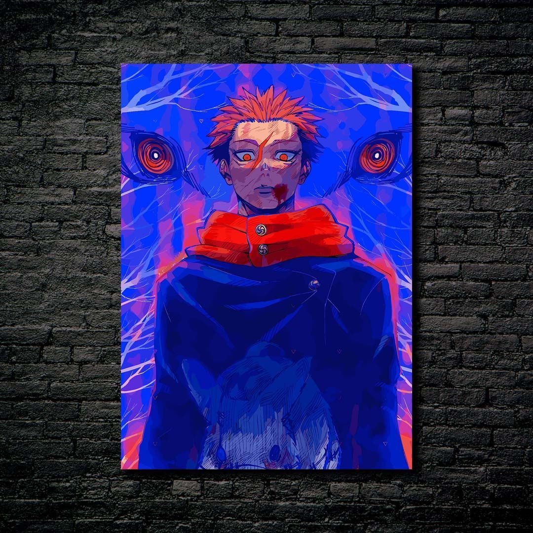 1080x1080 Yuji Itadori Jujutsu Kaisen Artwork