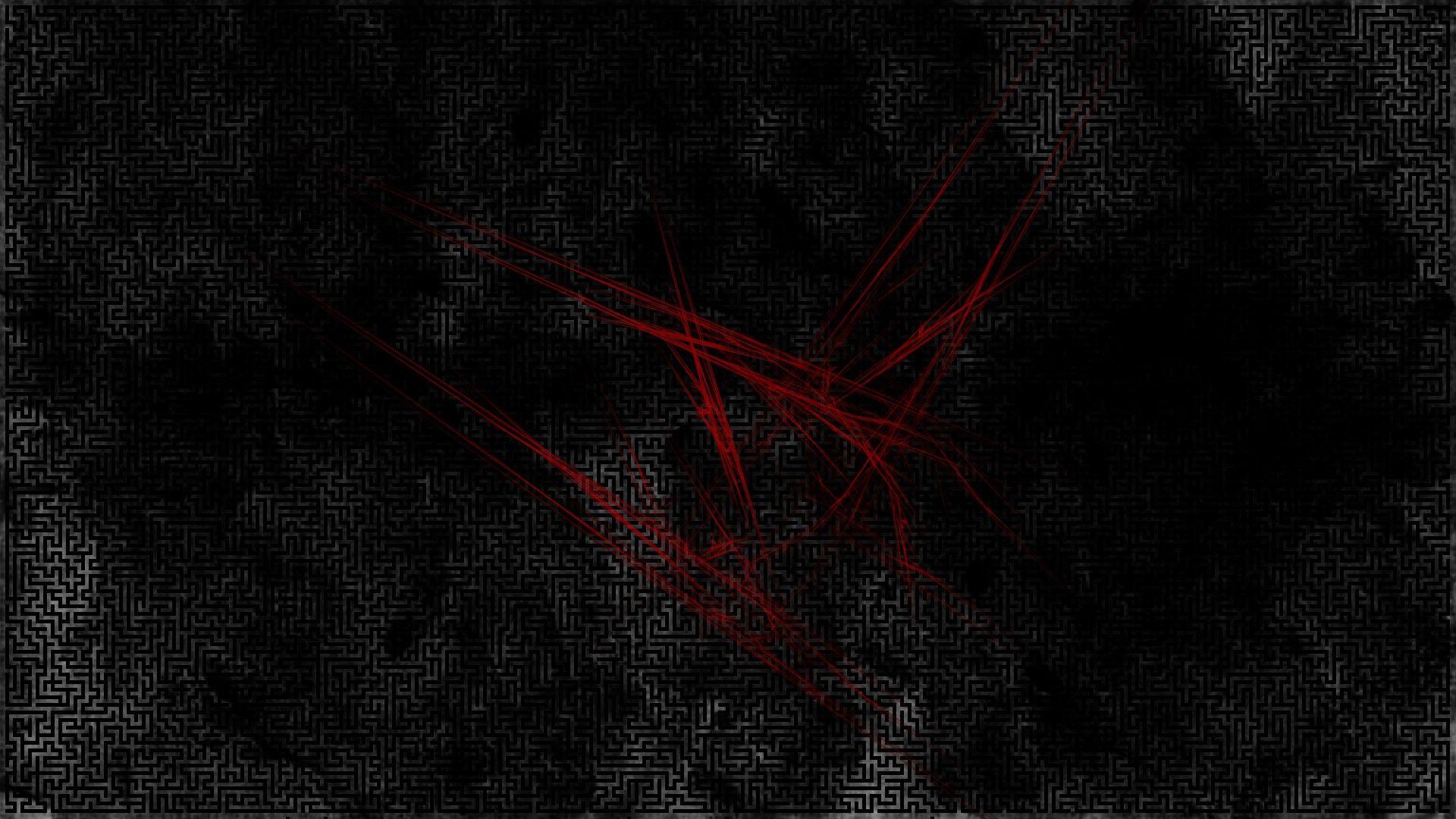1920x1080 Red Black Abstract Wallpaper