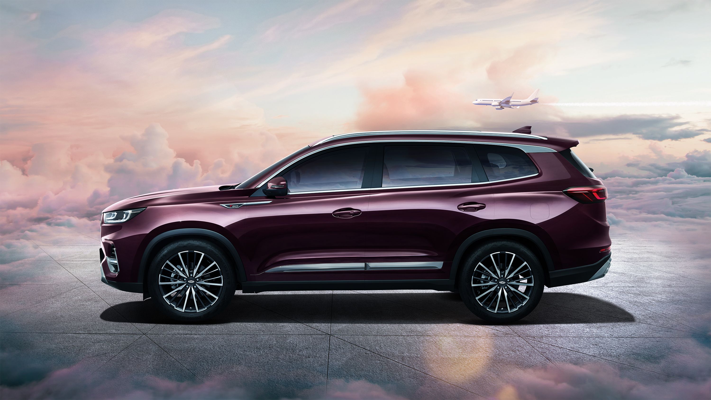 3000x1688 Vehicles Chery Tiggo 8 HD Wallpaper