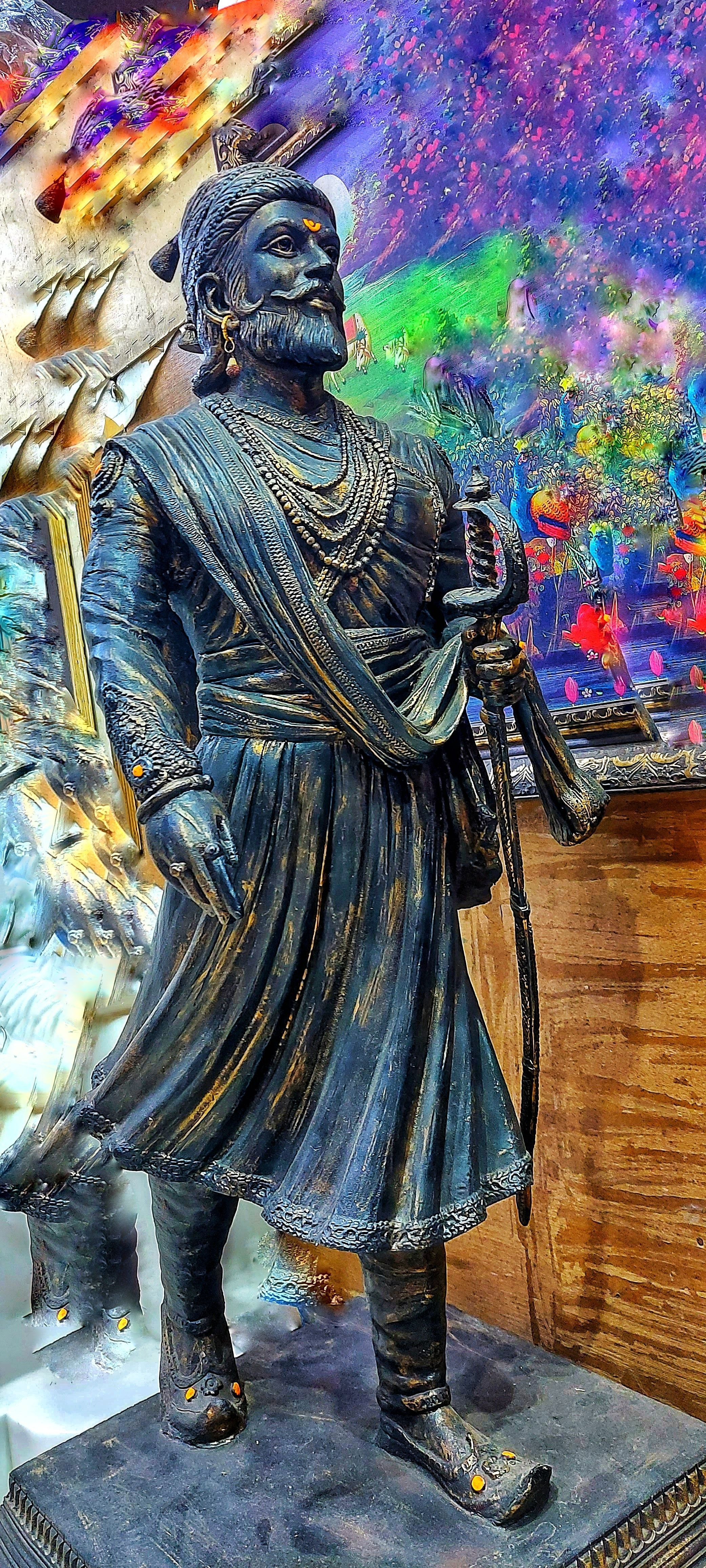 2084x4624 Shivaji maharaj 4k Wallpaper Download