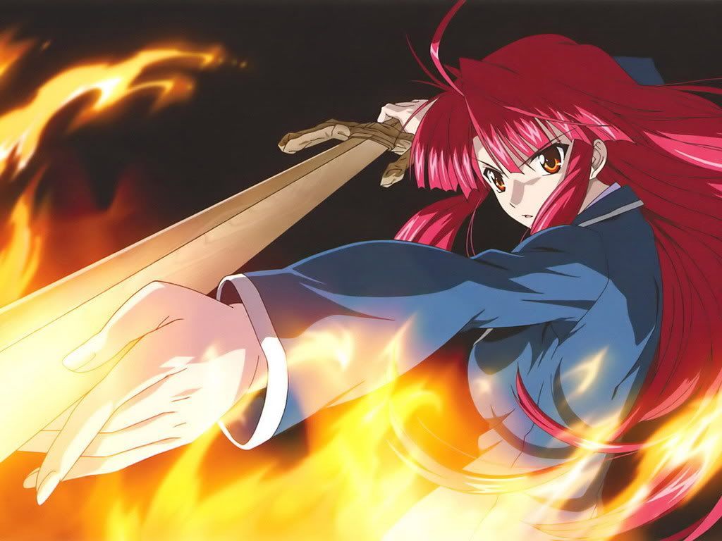 1024x768 Wallpaper kaze no stigma Anime