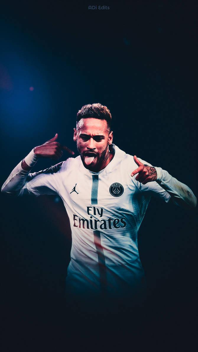 670x1192 Neymar Mobile 2019 Wallpaper