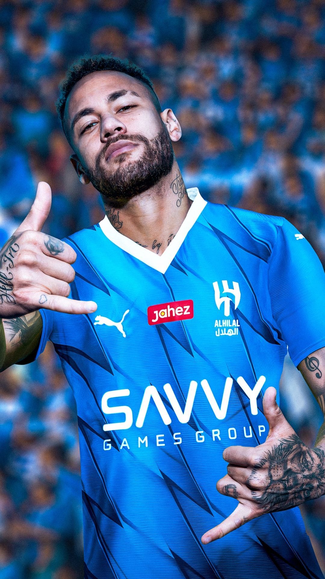 1080x1920 Best Neymar Al Hilal Wallpaper