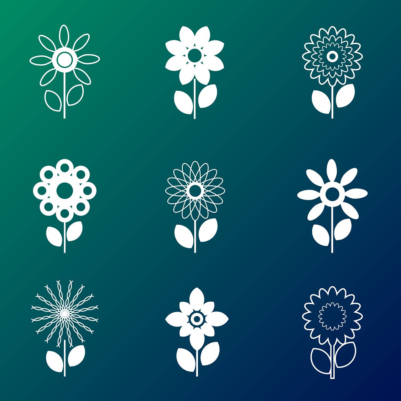 1280x1280 Download Flowers, Flower Wallpaper