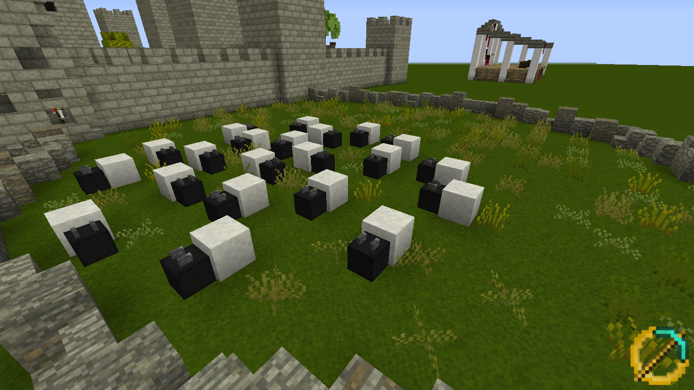1366x768 Castle Fuzzz Sheep.png. Minecraft