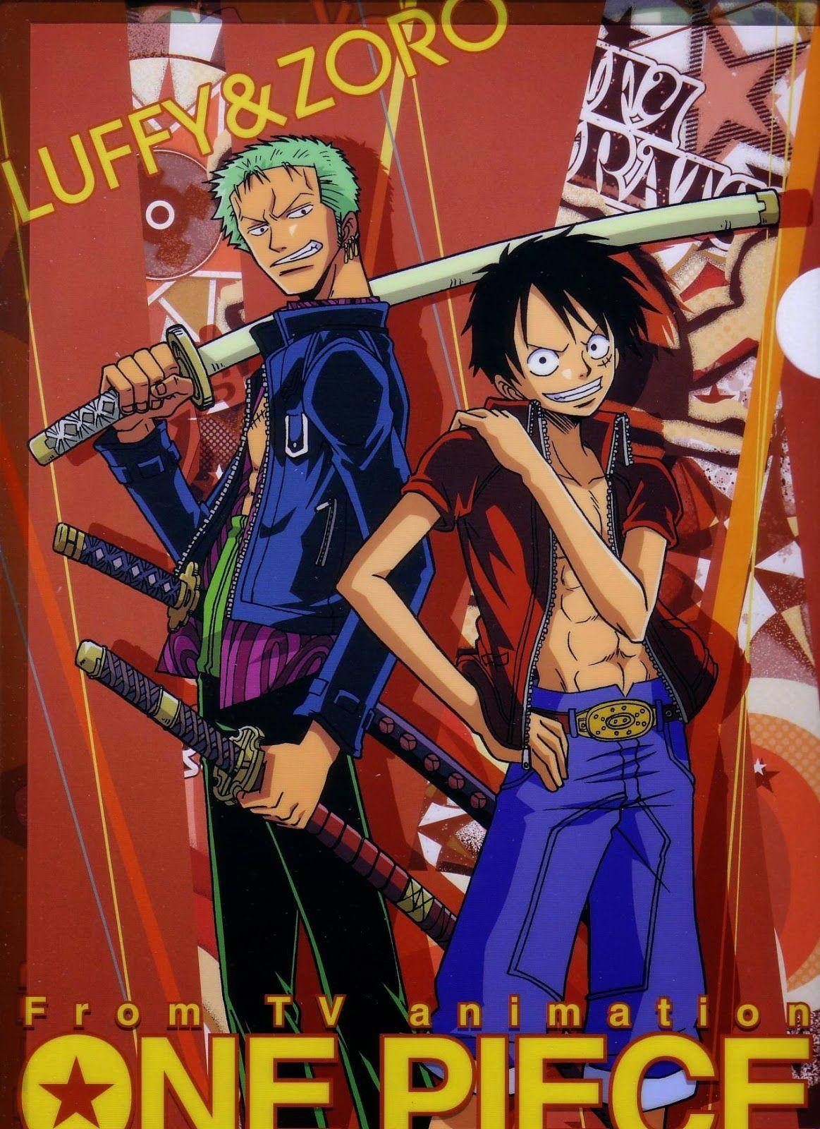 1163x1600 Luffy Zoro Wallpaper