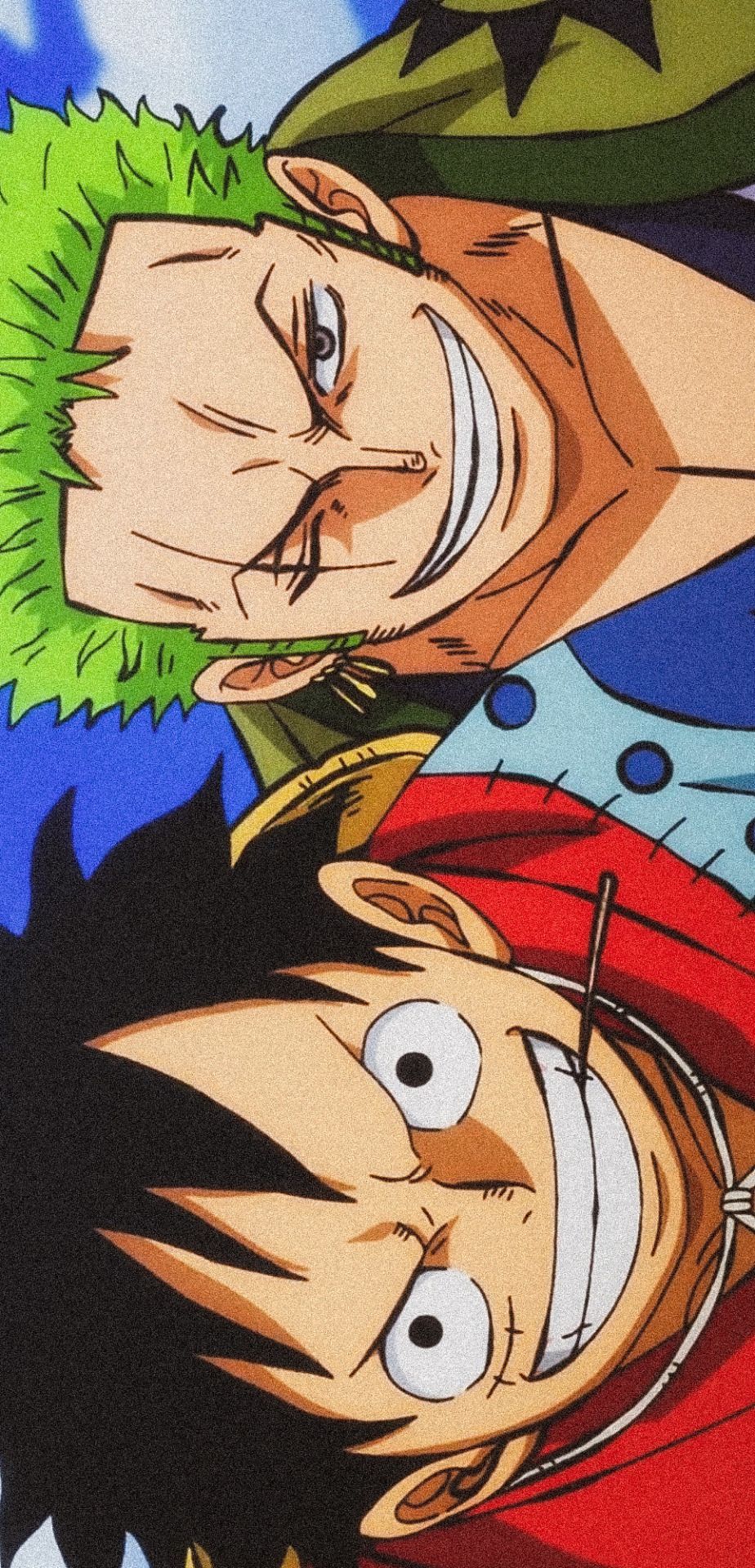 924x1920 Luffy: Oh! Wari Zoro