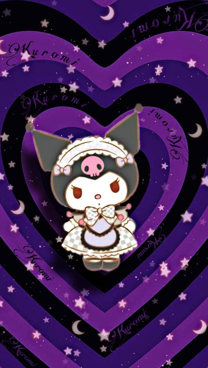 720x1274 Kuromi wallpaper. Hello kitty iphone