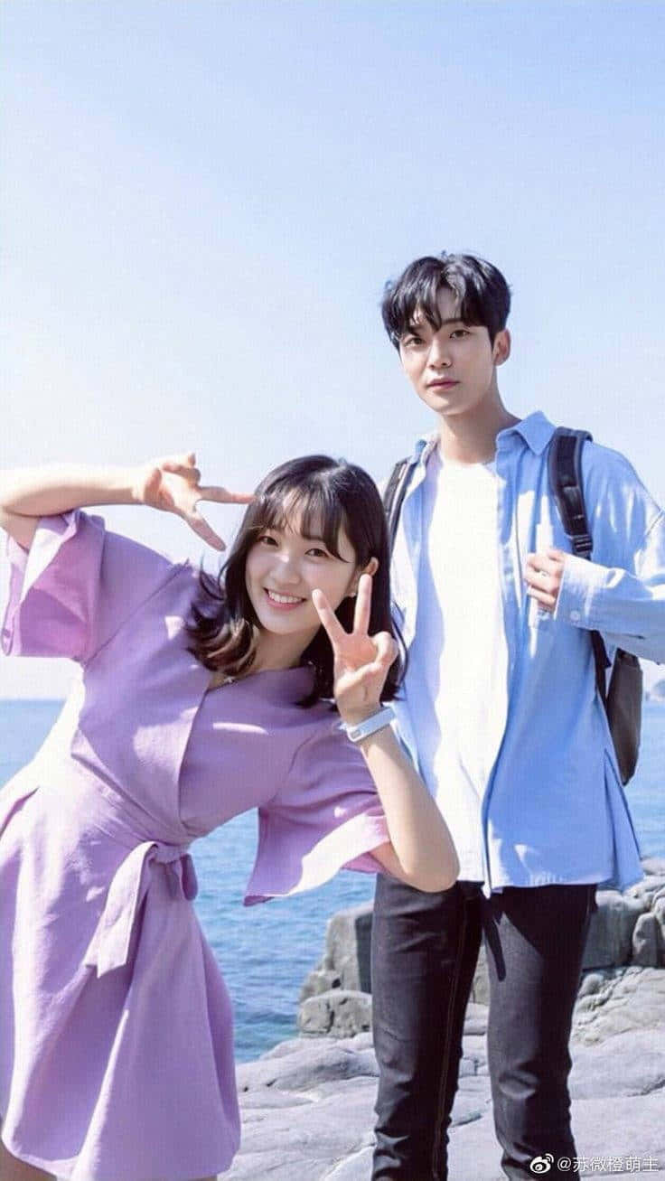 736x1307 Kim Ro Woon And Kim Hye Yoon Wallpaper