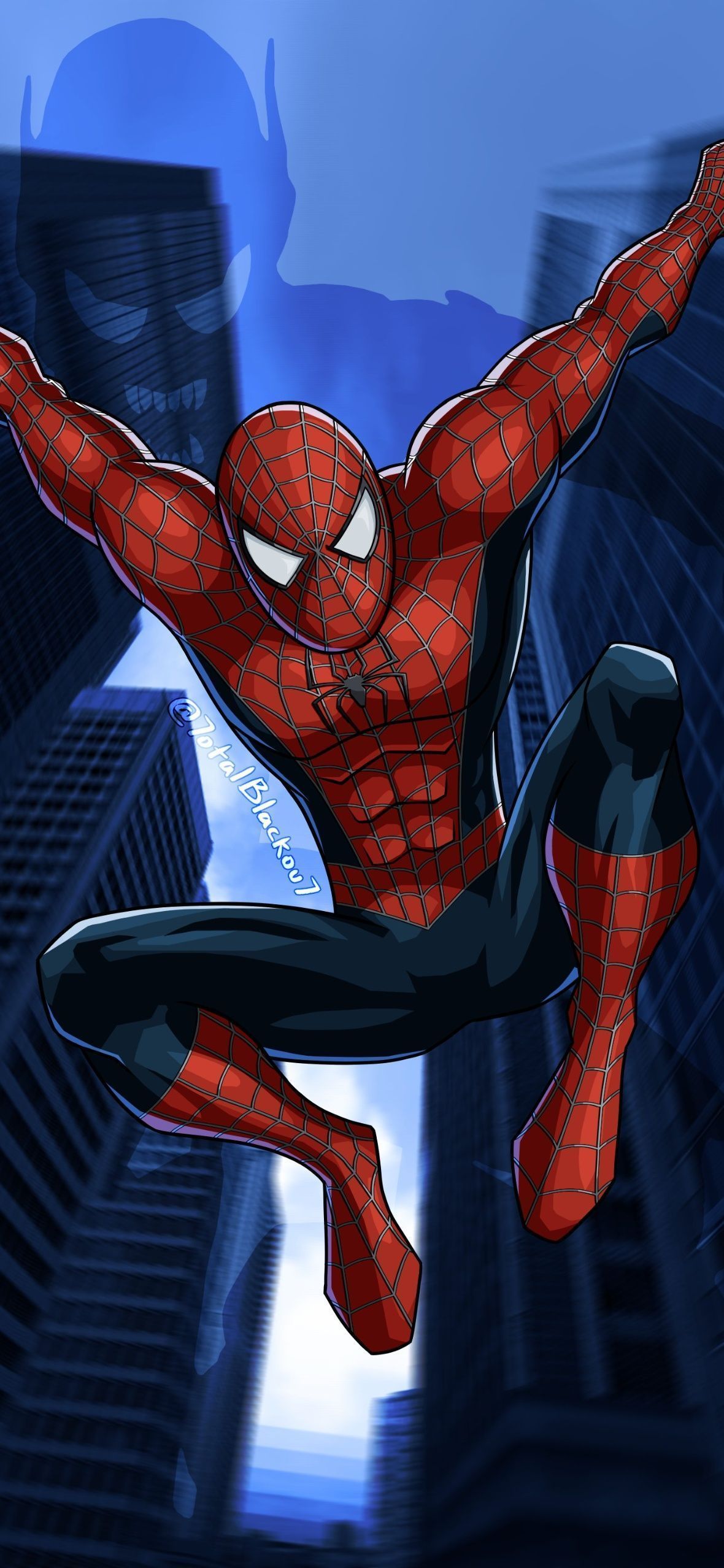 1180x2556 Best Spiderman iPhone Wallpaper