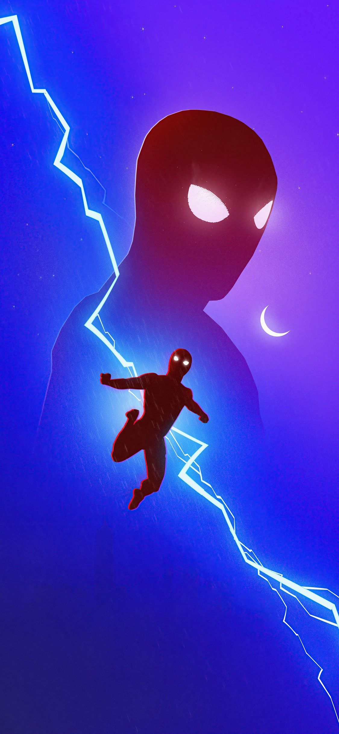 1125x2436 Spiderman No Way Home Minimal