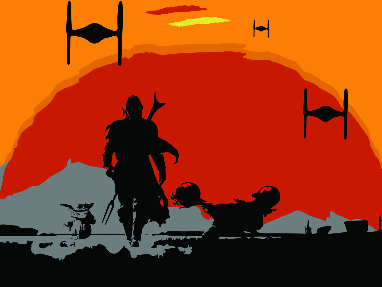 Mandalorian Minimalist Wallpapers - Top Free Mandalorian Minimalist ...