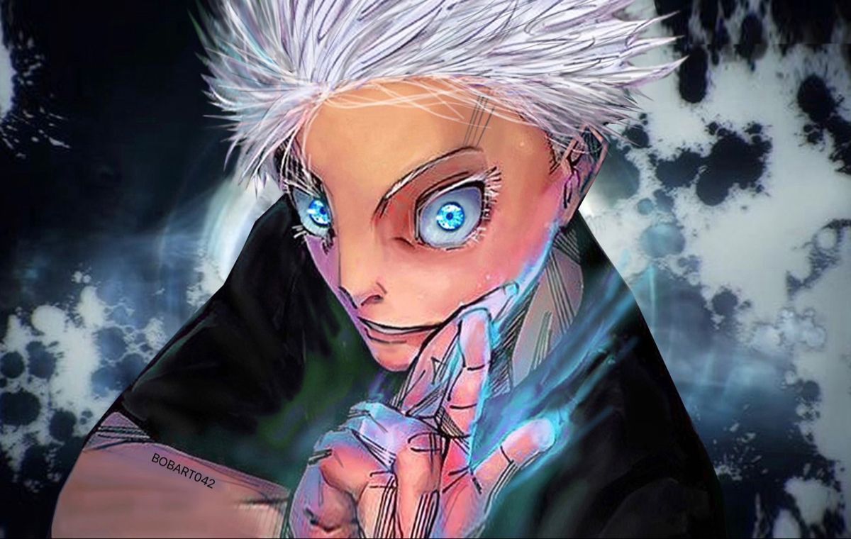 1200x760 gojo satoru domain expansion. Desenhos