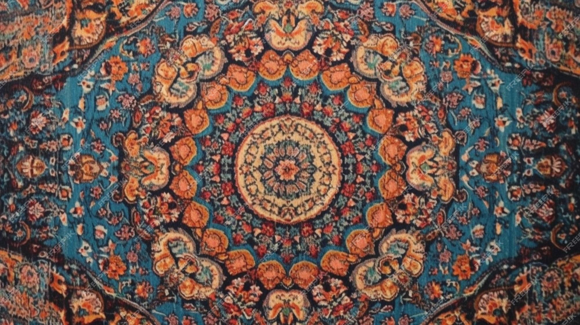 2000x1121 Traditional iranian patterned fabric
