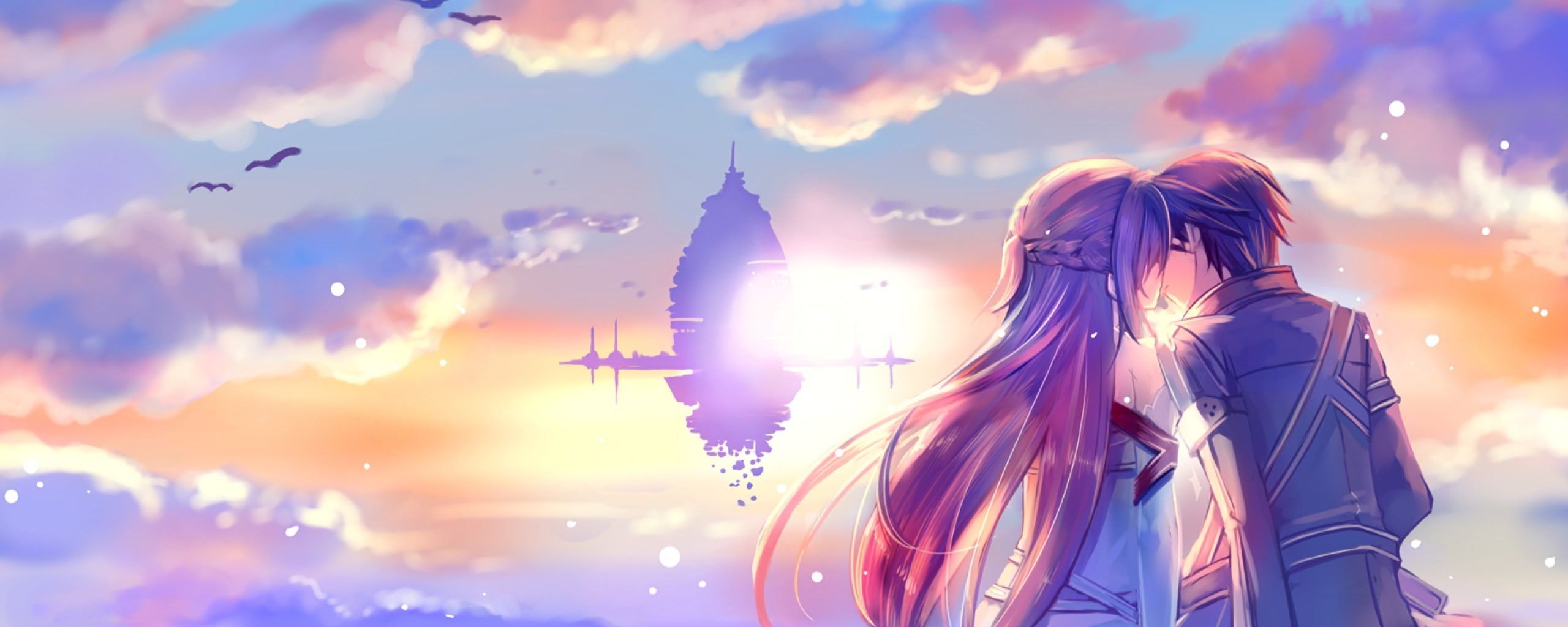 2560x1024 2K, widescreen, screen, anime, multi