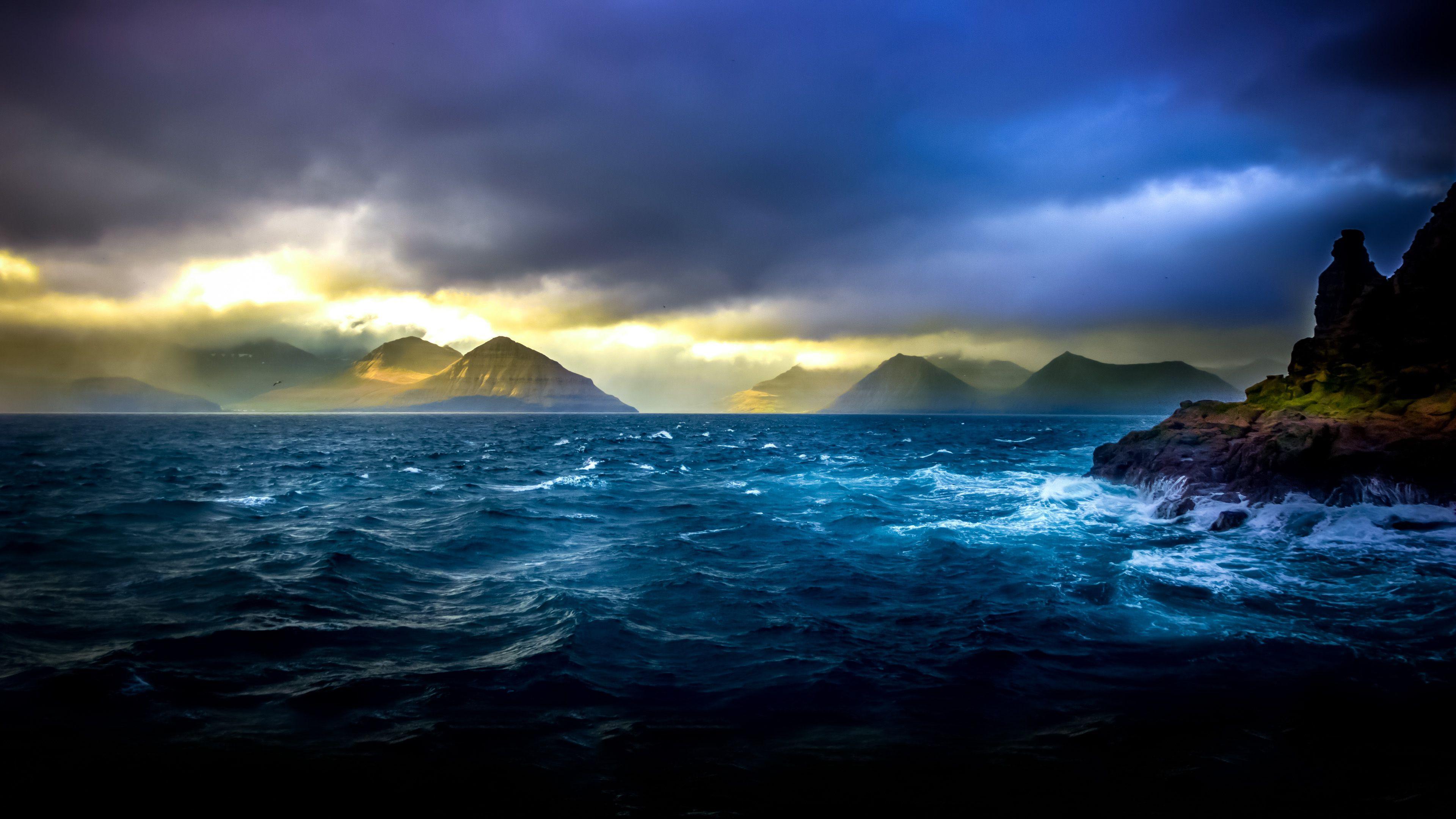 3840x2160 Ocean Wallpaper on