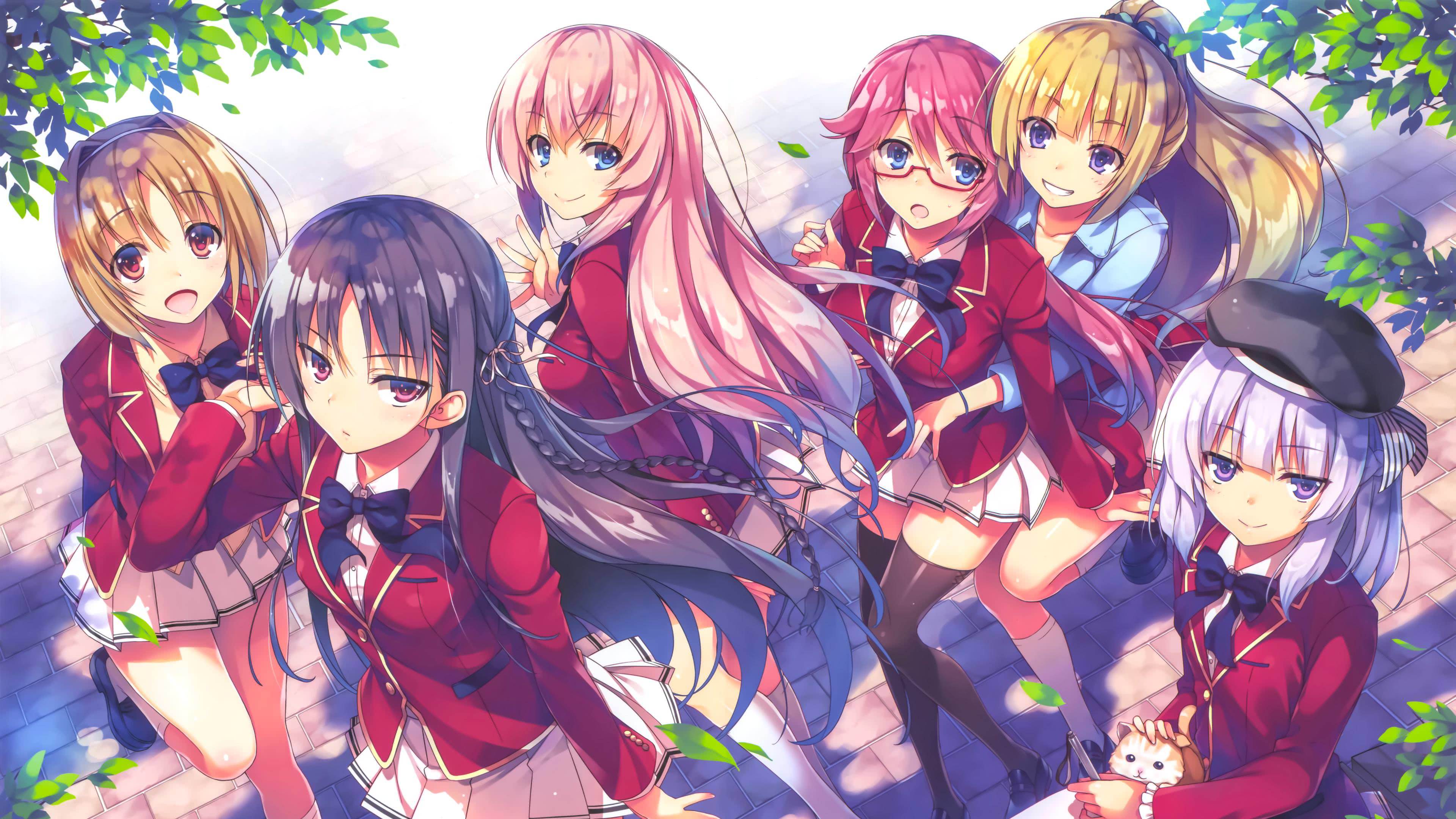 3840x2160 Anime Youkoso Jitsuryoku Shijou Shugi