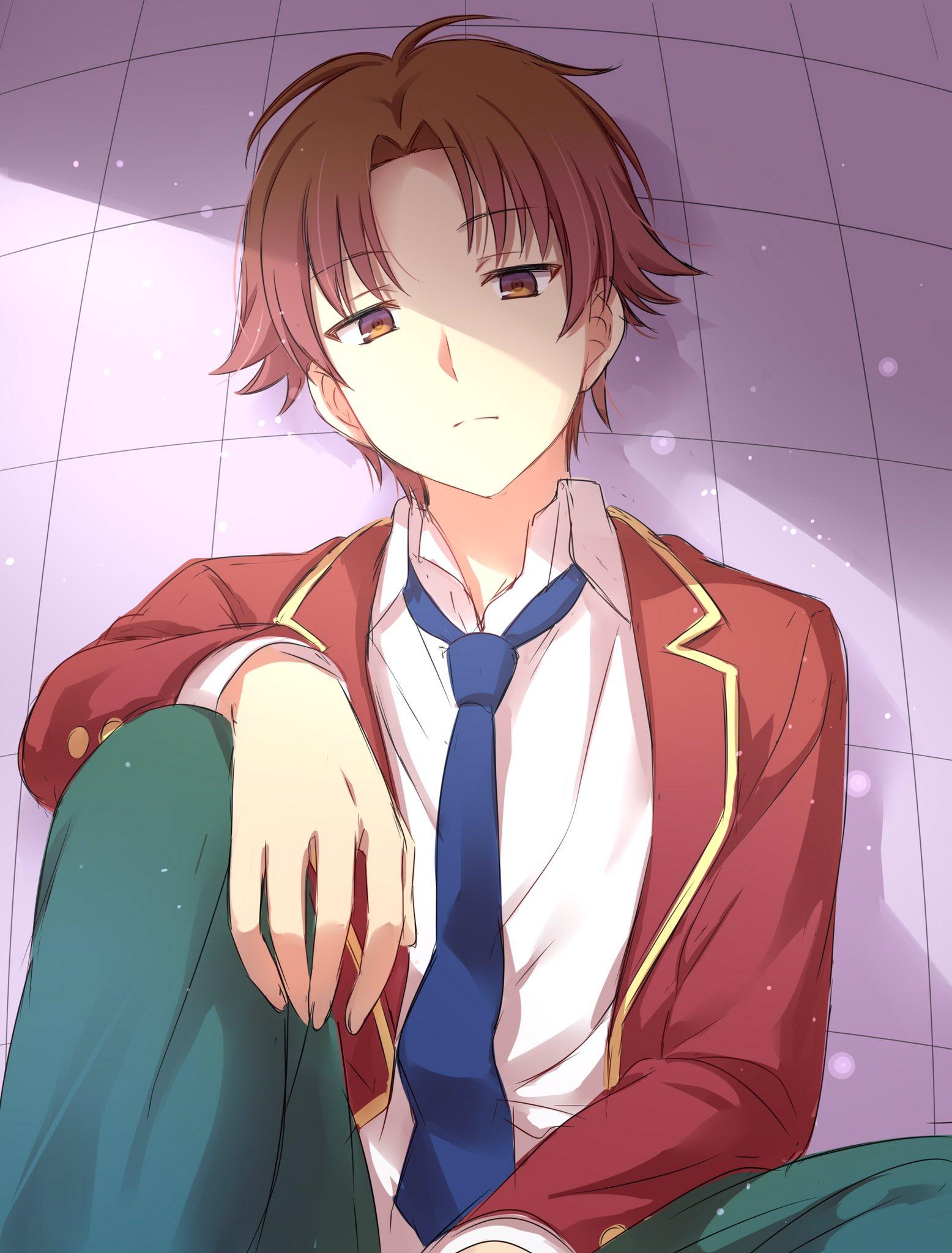 1556x2048 Anime Classroom Of The Elite Wallpaper