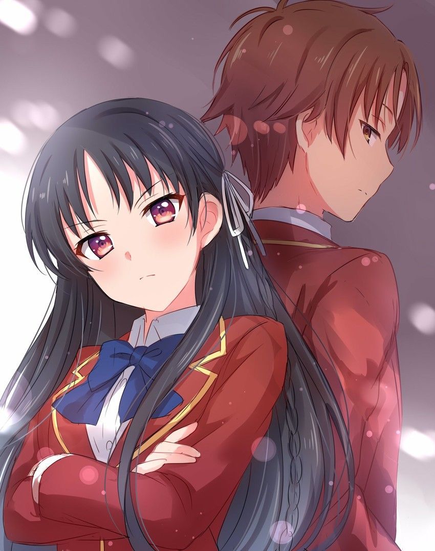 850x1075 horikita suzune and ayanokouji kiyotaka