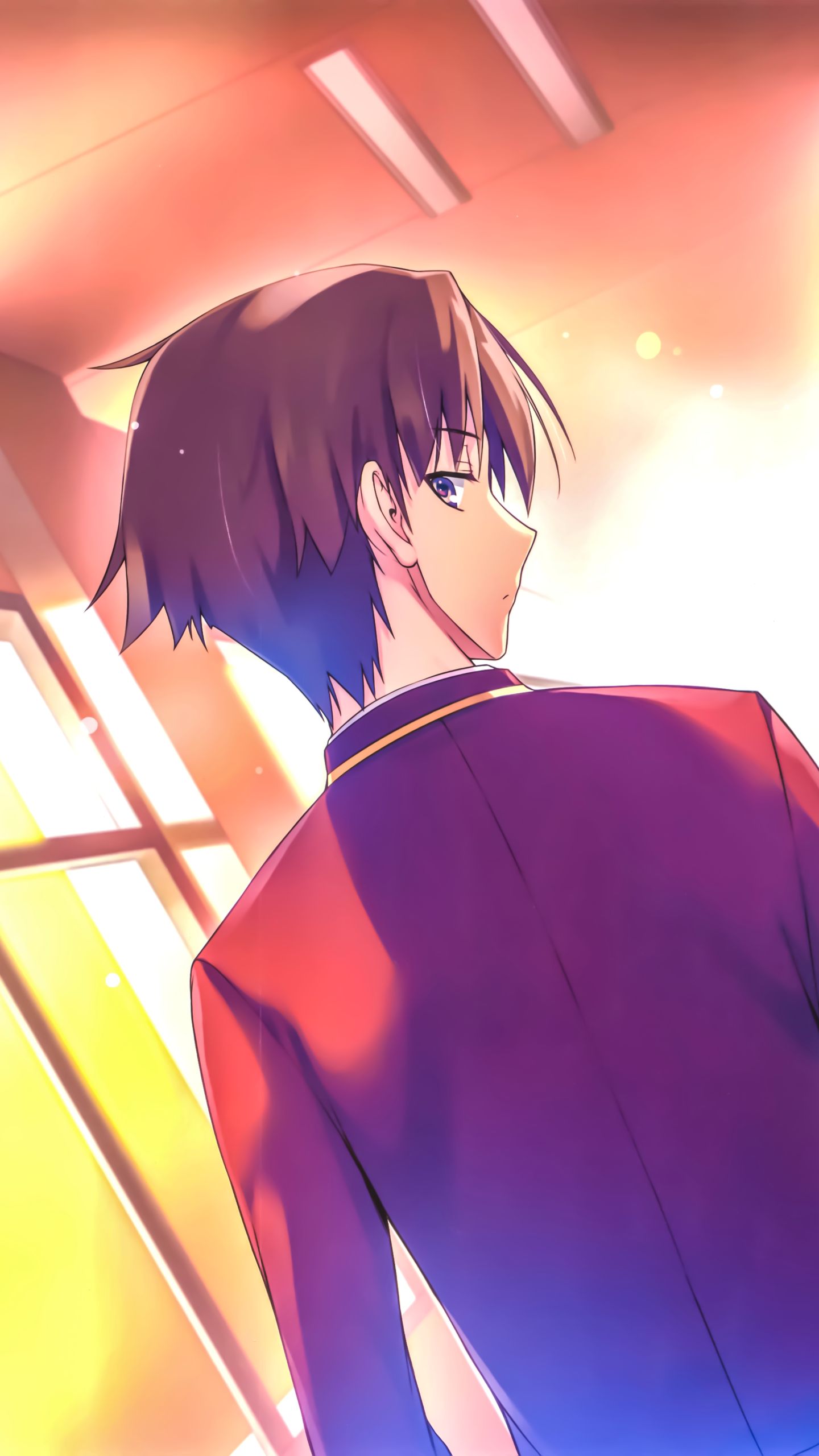 1440x2560 Mobile wallpaper: Anime, Classroom Of