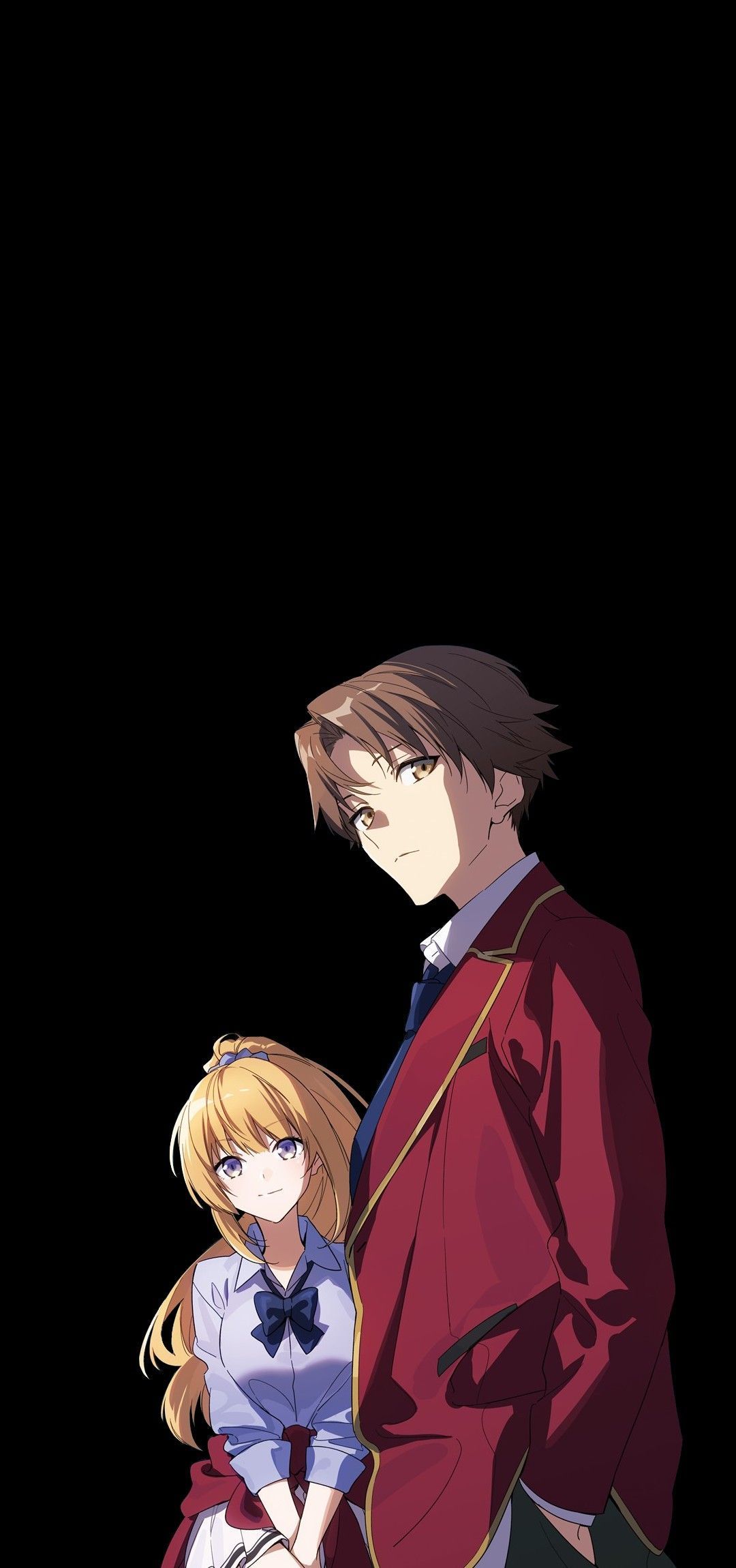 1080x2300 Ayanokoujip anime wallpaper