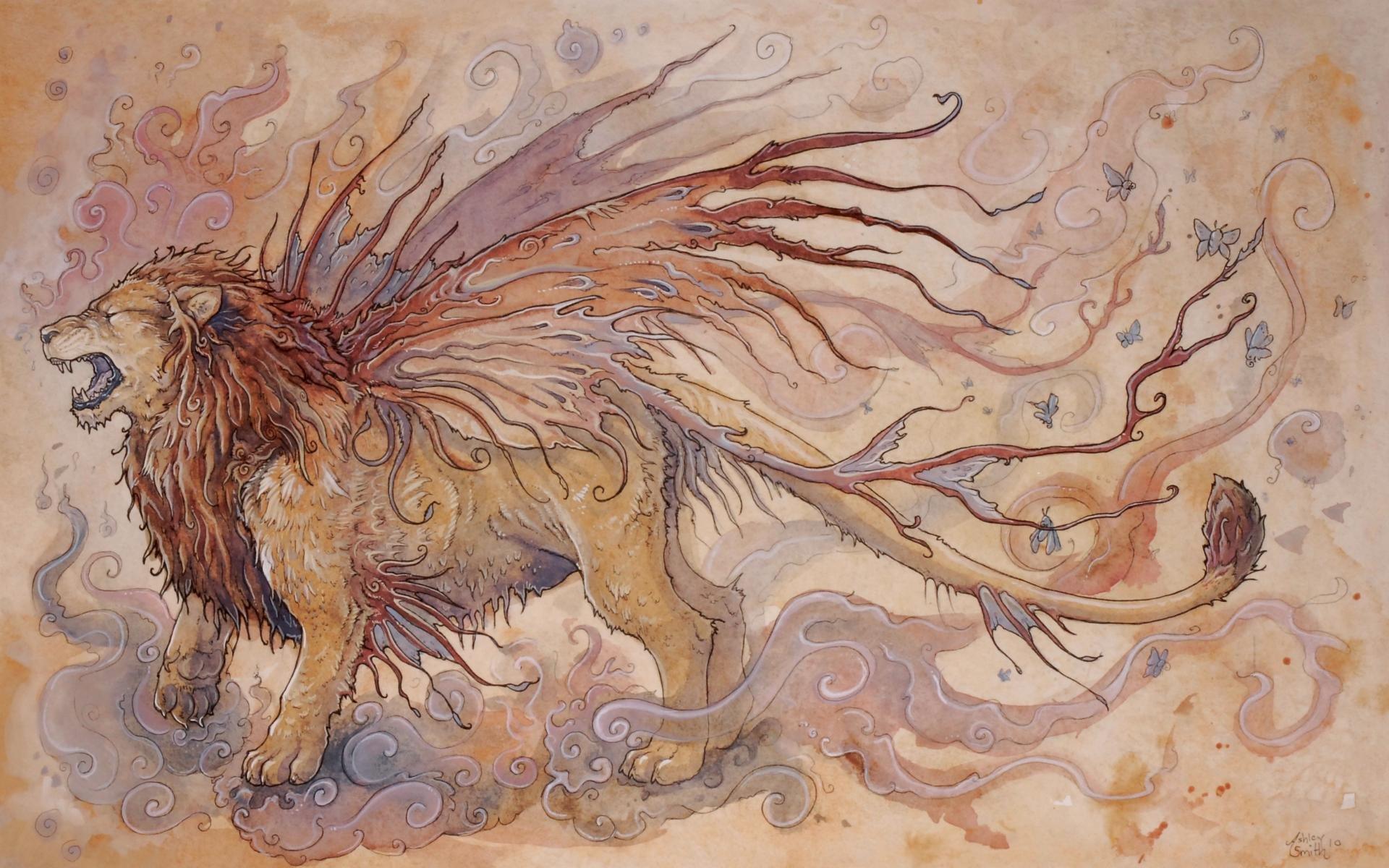 1920x1200 Fantasy Animal wallpaper 1920x1200 desktop background
