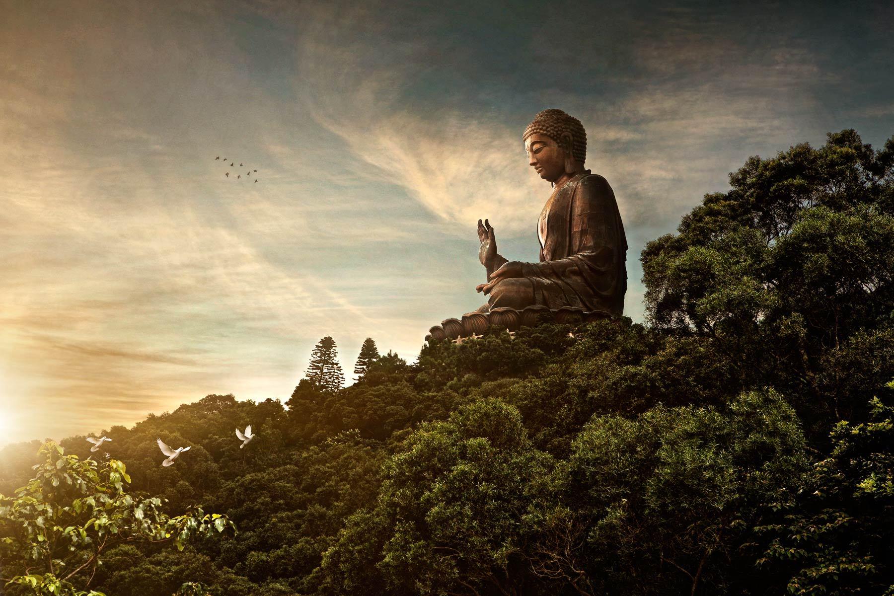 Peaceful Buddha Wallpapers - Top Free Peaceful Buddha Backgrounds -  WallpaperAccess