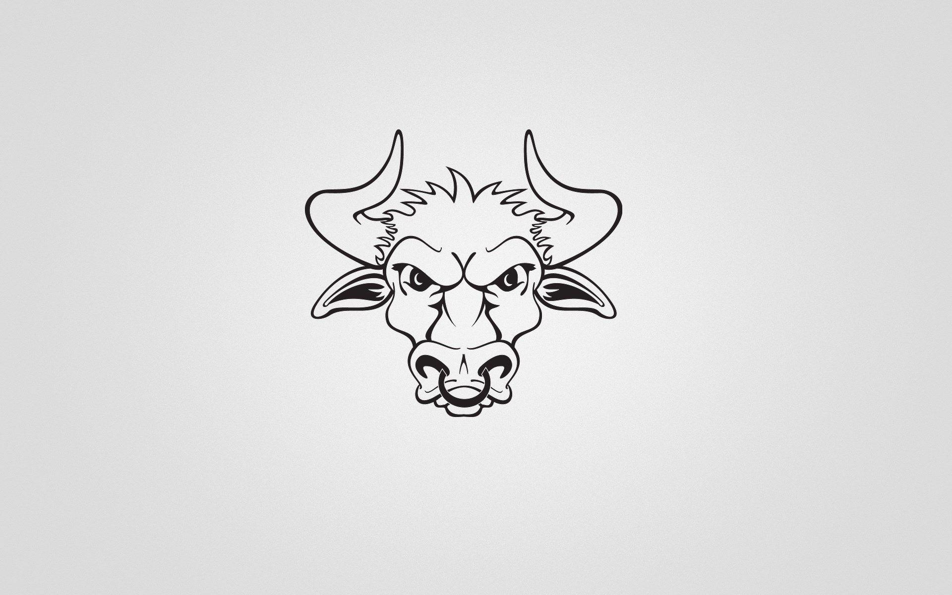 1920x1200 Bull Horns Minimalism wallpaperx1200