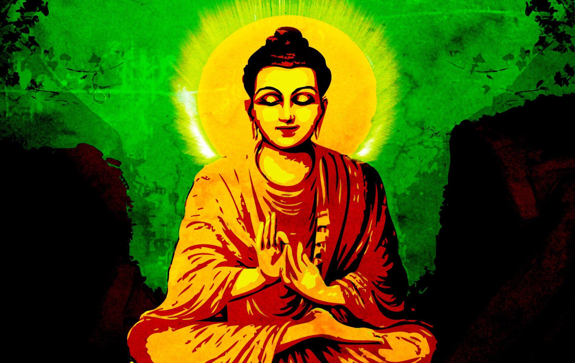 1900x1200 religion, Art, Buddha Wallpaper HD / Desktop and Mobile Background