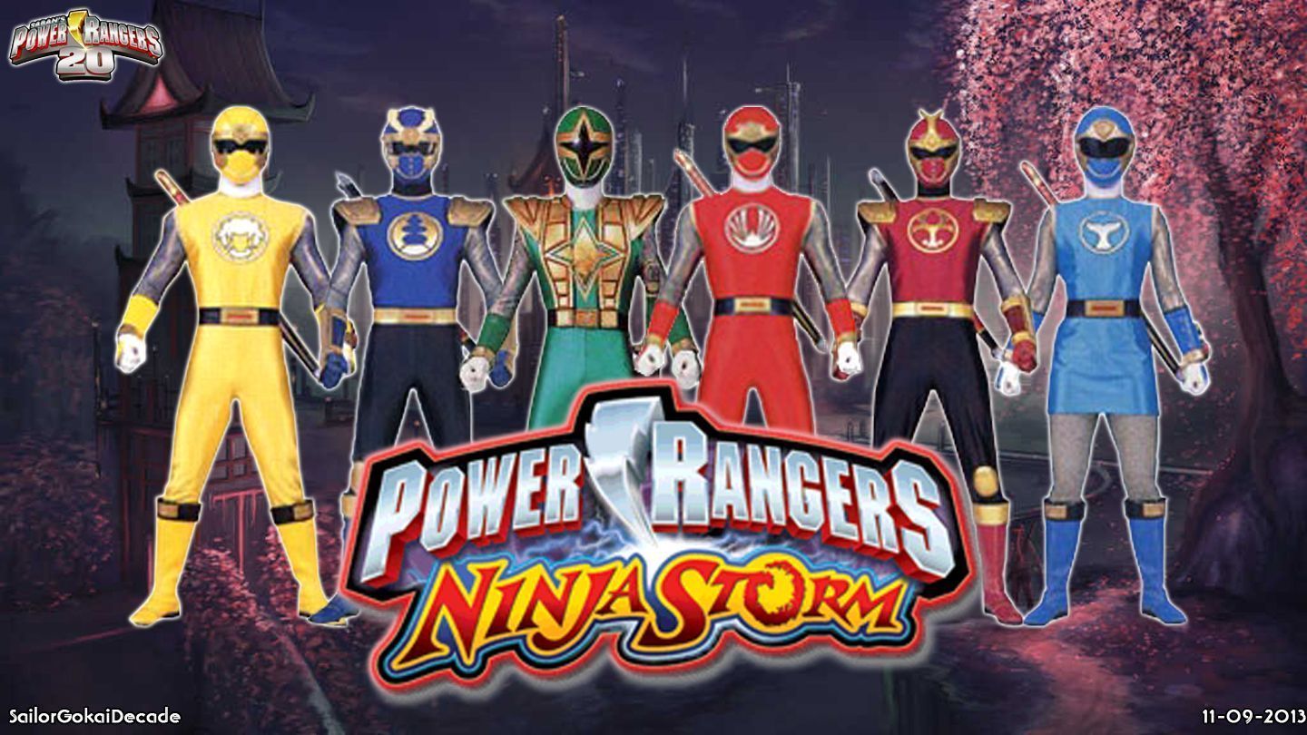 1440x810 Power Rangers Ninja Storm Wallpaper
