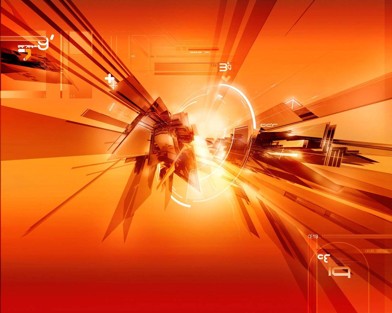 1280x1024 Orange HD Picture & Wallpaper Abstract High Quality