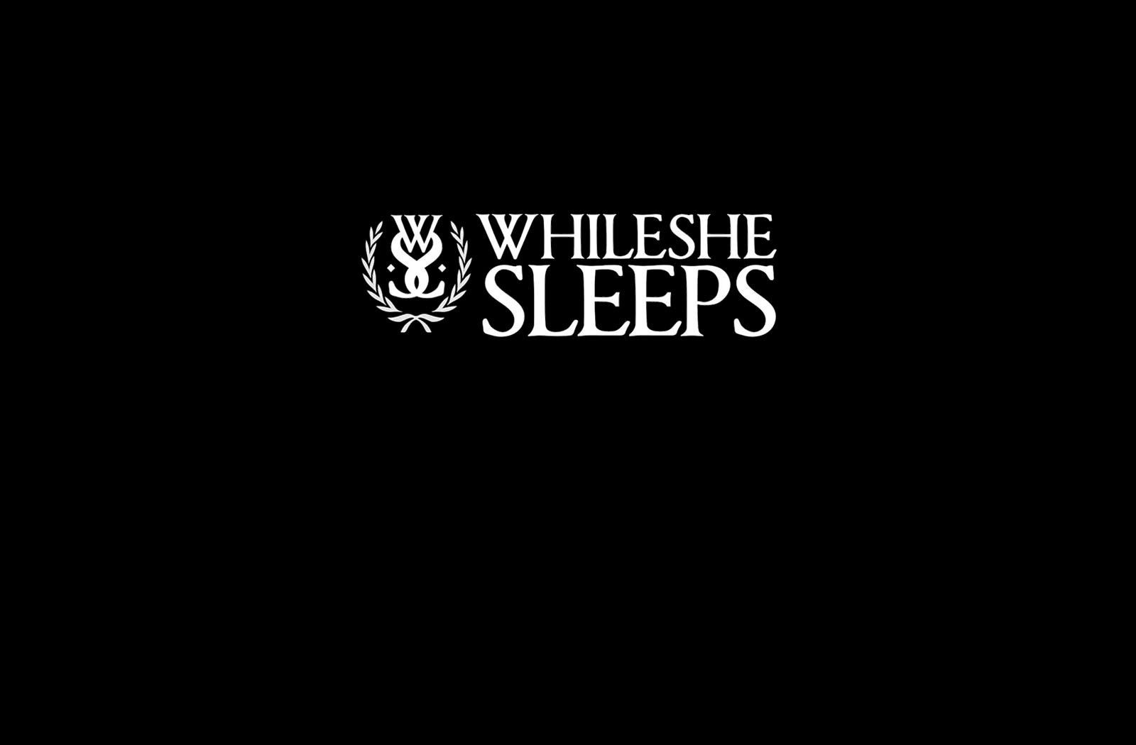 1600x1050 She Sleeps Music Band Simple Wallpaper