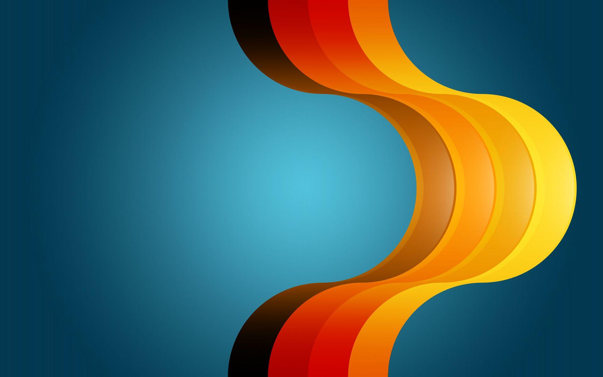 Orange Abstract Desktop Wallpapers - Top Free Orange Abstract Desktop ...