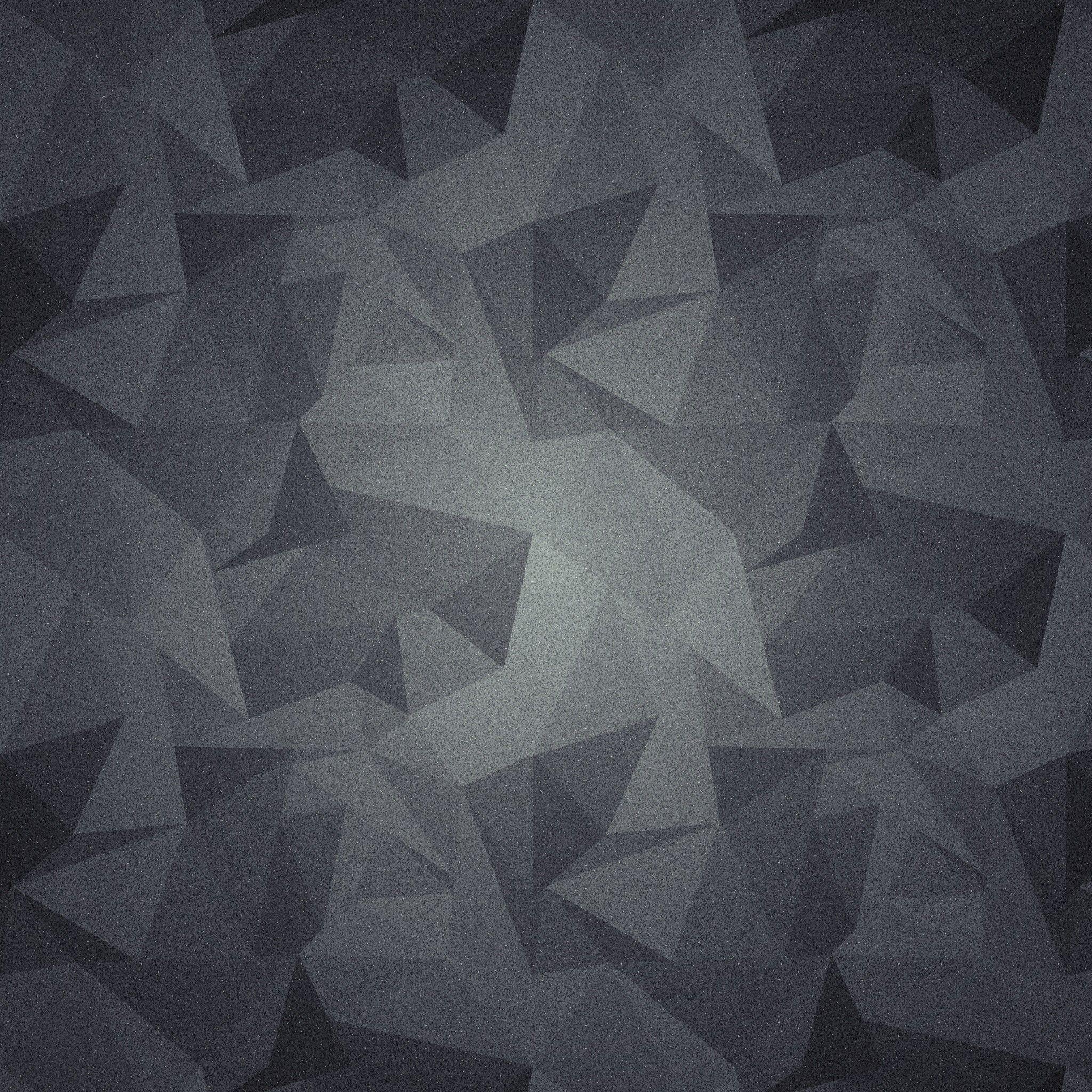 2048x2048 Mô hình tam giác trừu tượng Hình nền iPad HD #iPad