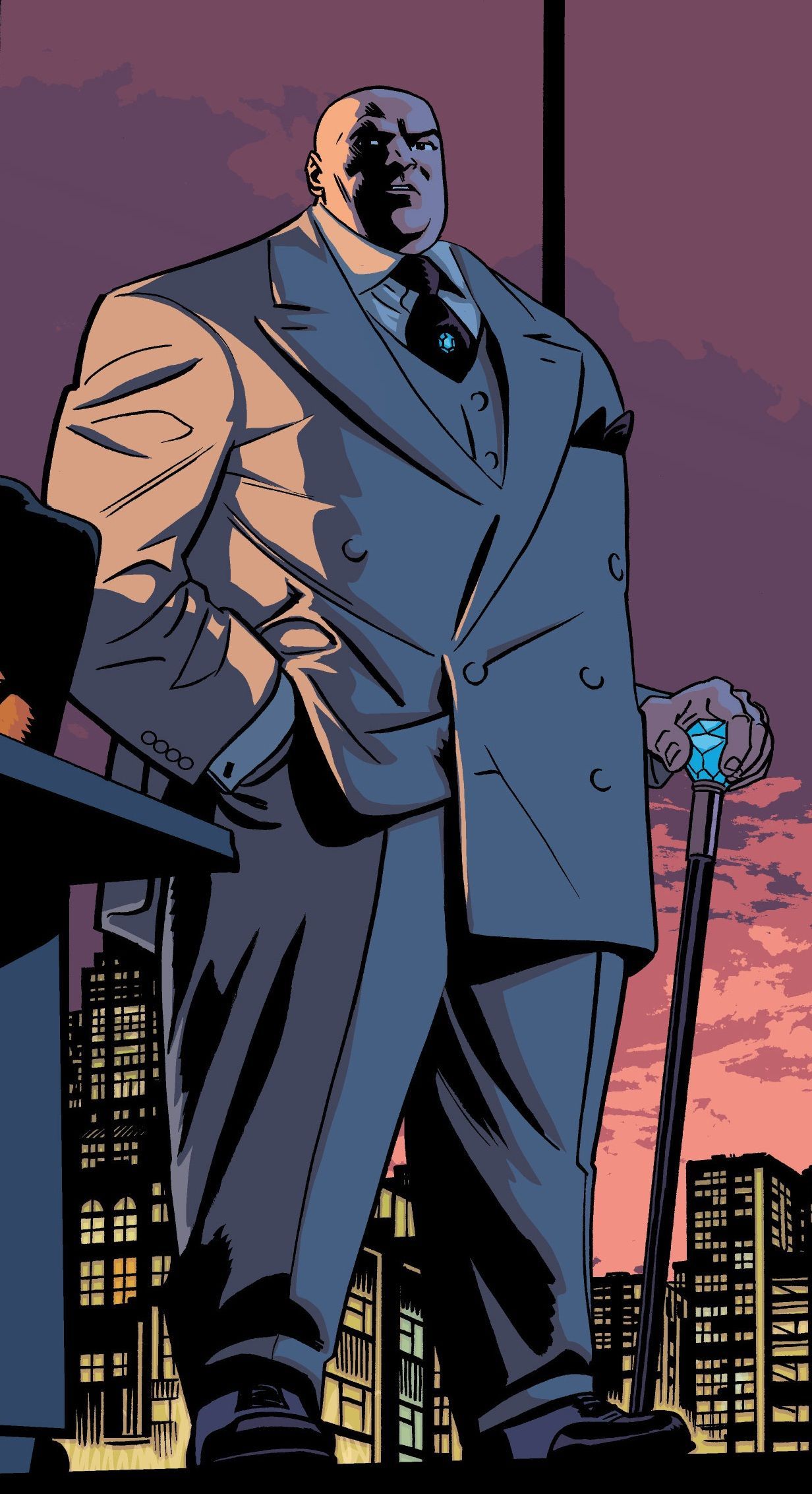1232x2264 Kingpin Marvel Comics Wallpaper