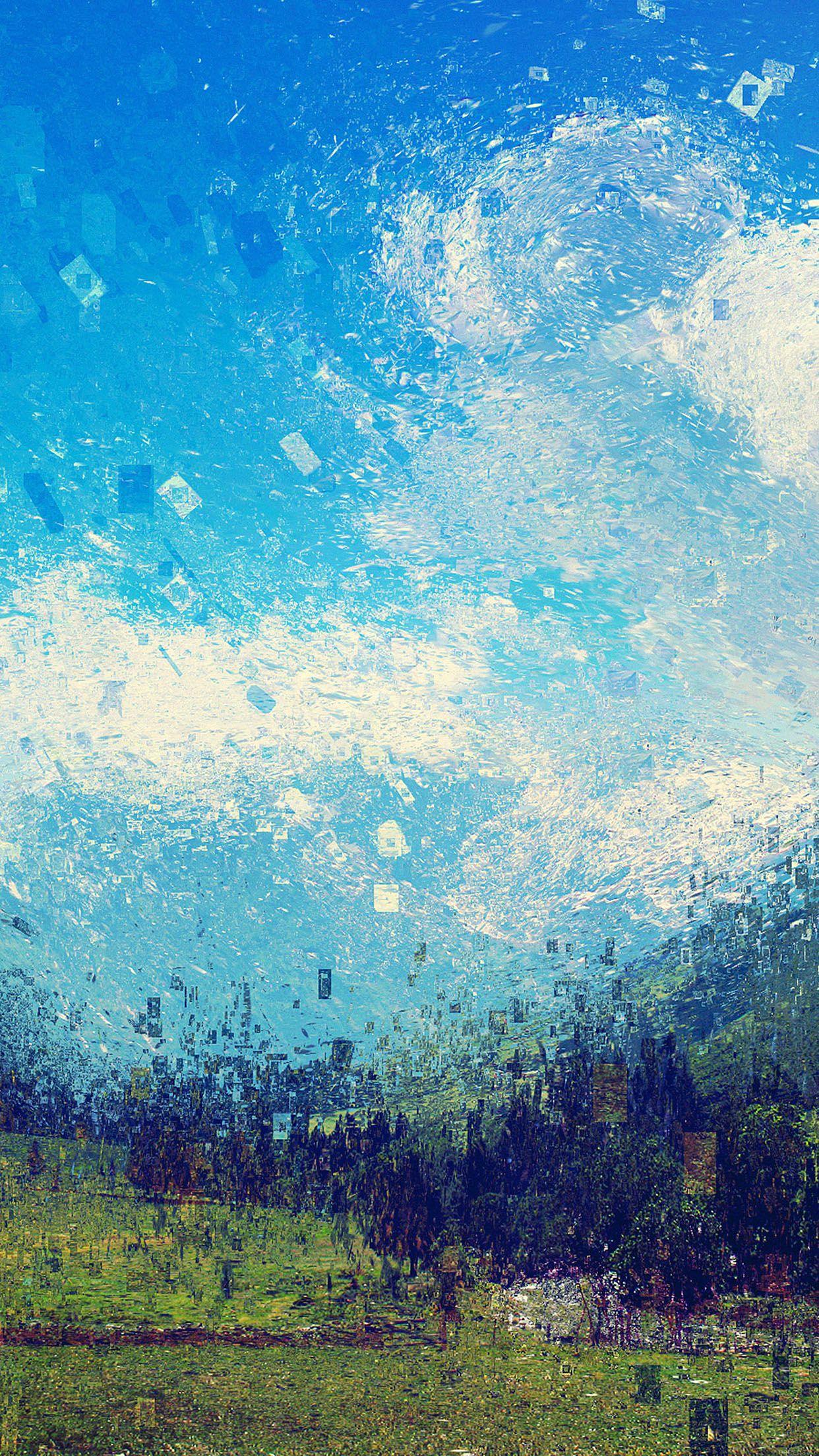 1242x2208 iPhone7papers april love paint art