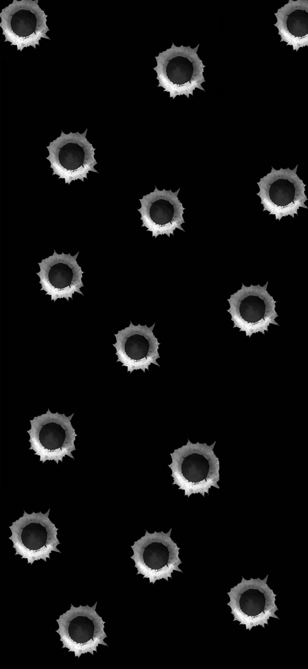 1080x2340 Bullet Holes 4a Wallpaper : r