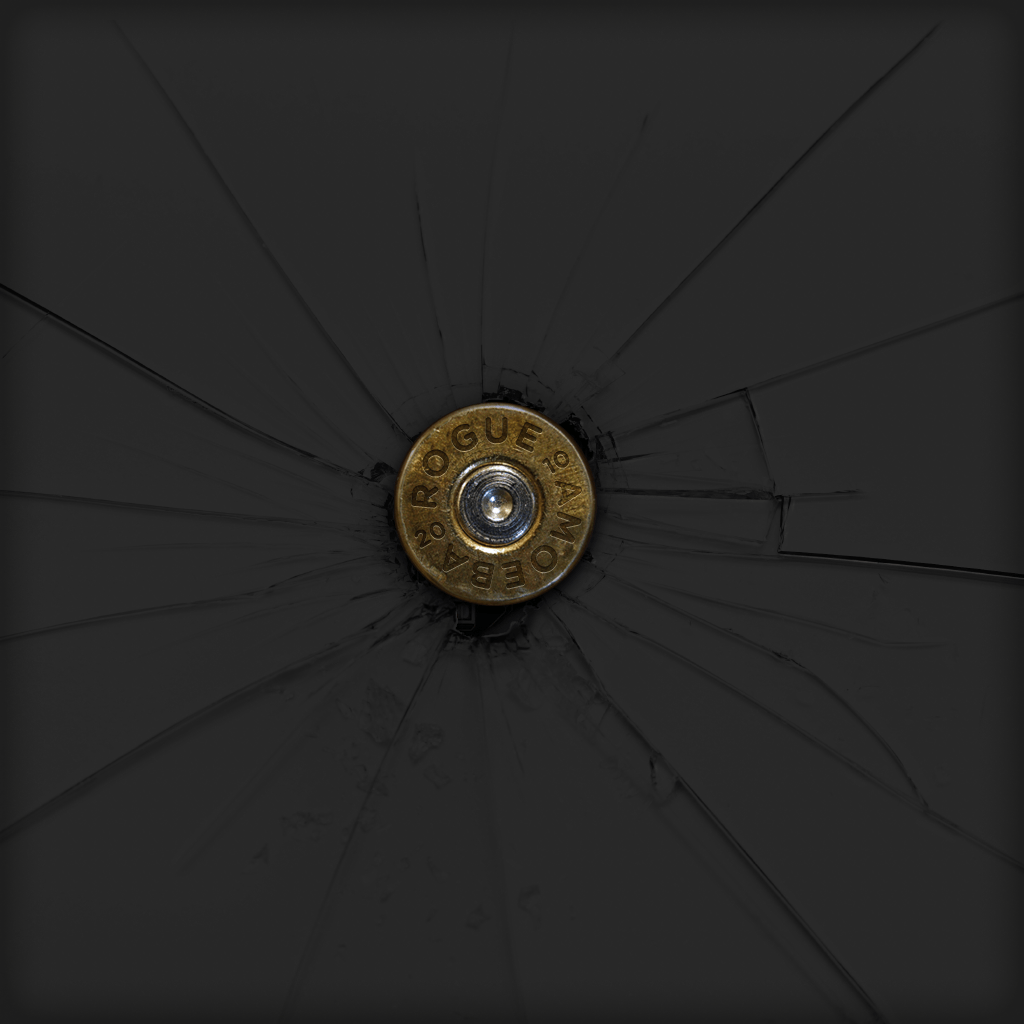 1024x1024 Bullet Hole Wallpaper