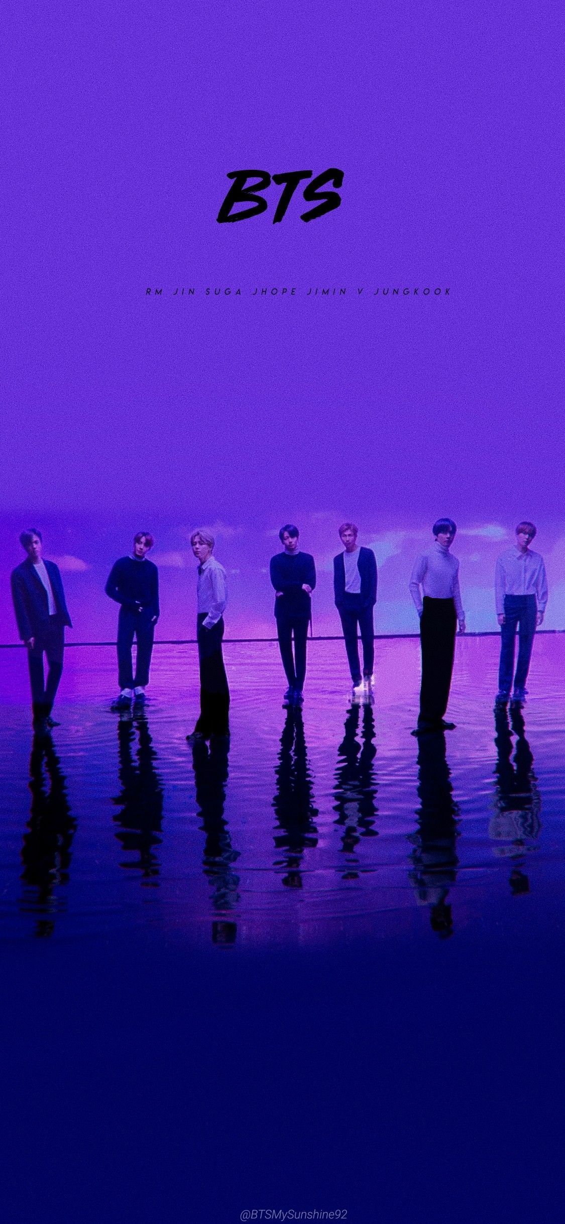 1125x2436 BTS MAP OF THE SOUL TOUR