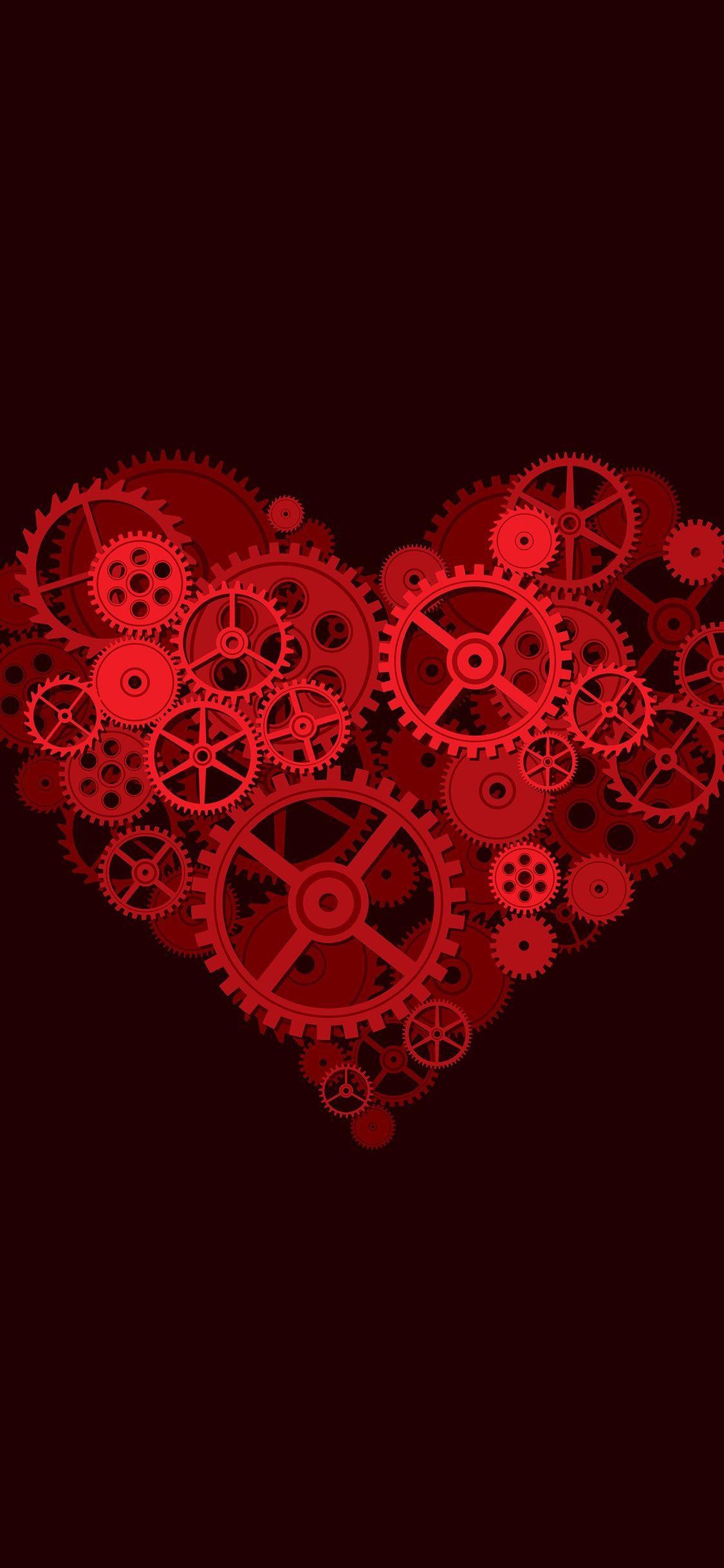 1125x2436 Heart Digital Art 4k X Wallpaper 4k Heart, HD