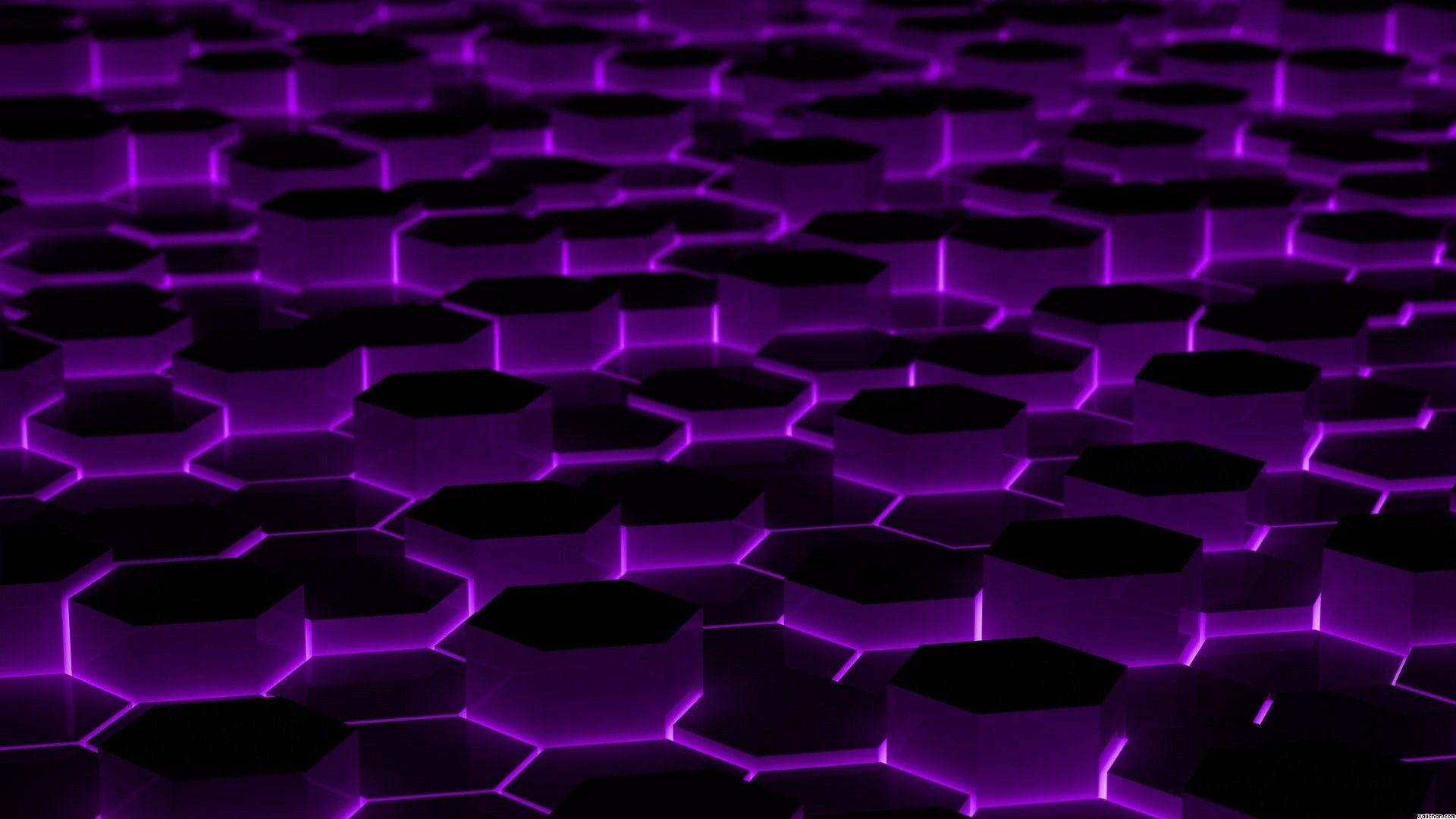 1920x1080 Abstract Purple Wallpaper
