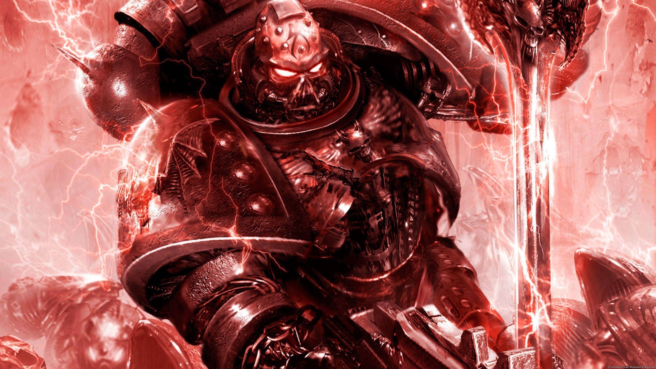 2560x1440 Download Red Talos Valcoran Warhammer