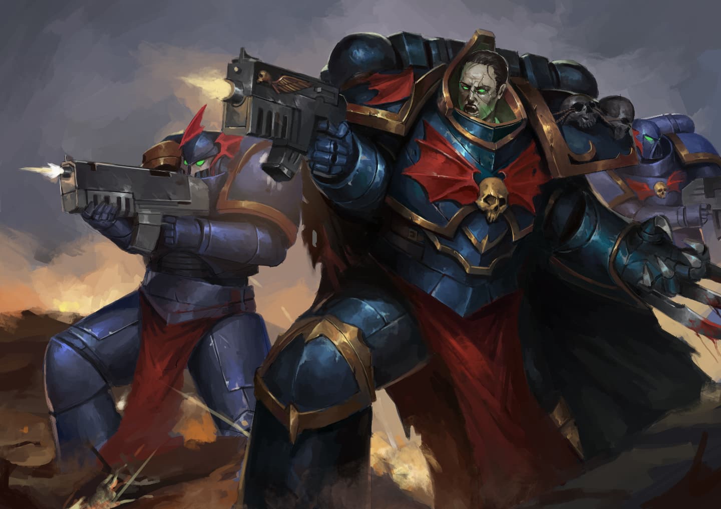 1440x1018 X 上的Dan：「Night lords #FANART