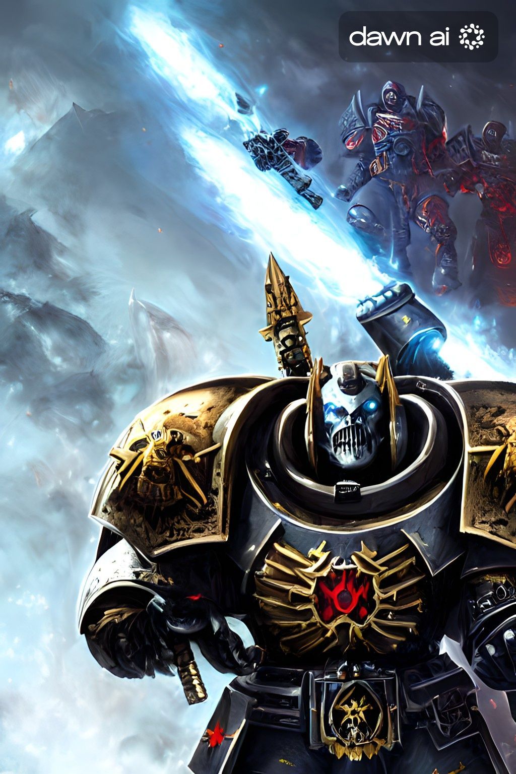 1024x1536 A.I. draws Night Lords