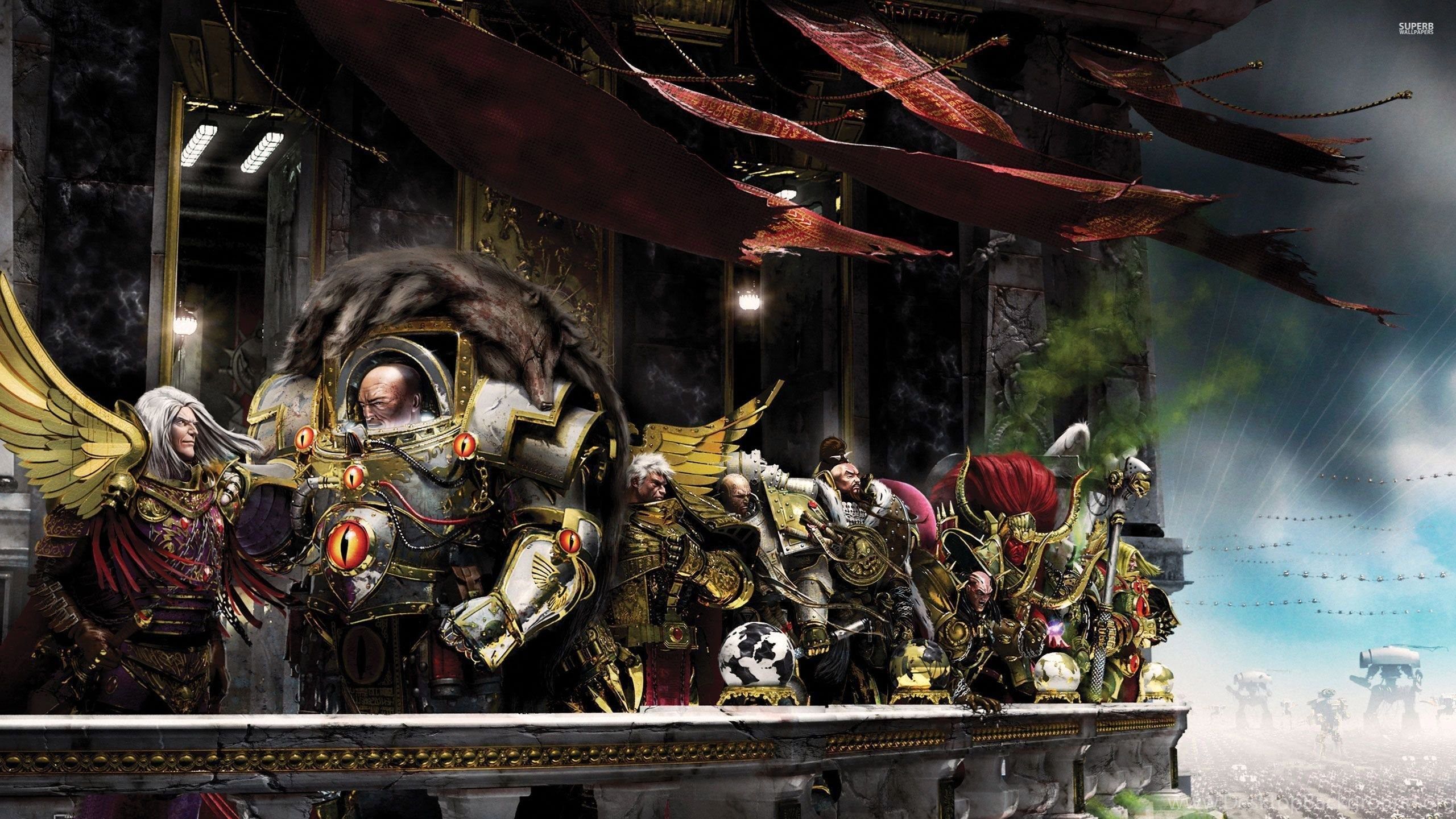 2560x1440 Night Lords Warhammer 000 Wallpaper