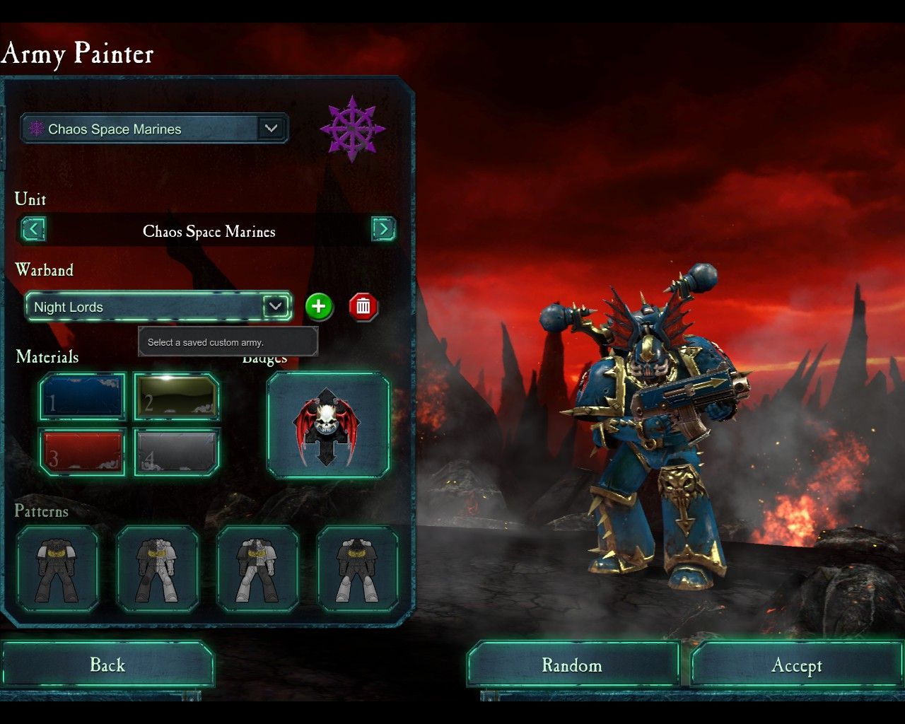 1280x1024 Blood Ravens mod for Dawn of War II