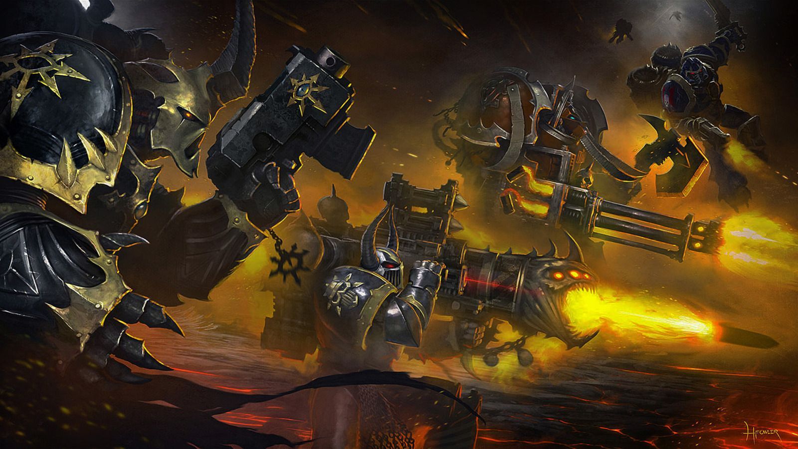1600x900 Iron Warriors Wallpaper