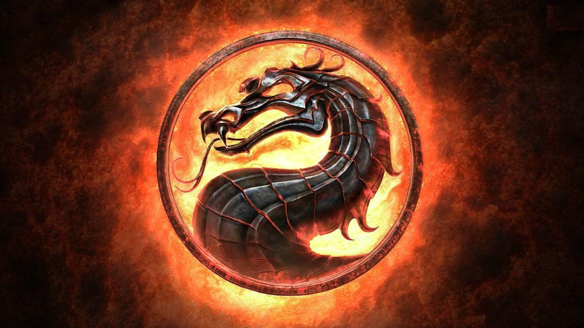 1920x1080 Mortal Kombat Dragon Logo Game Wallpaper Desktop Wallpaper HD