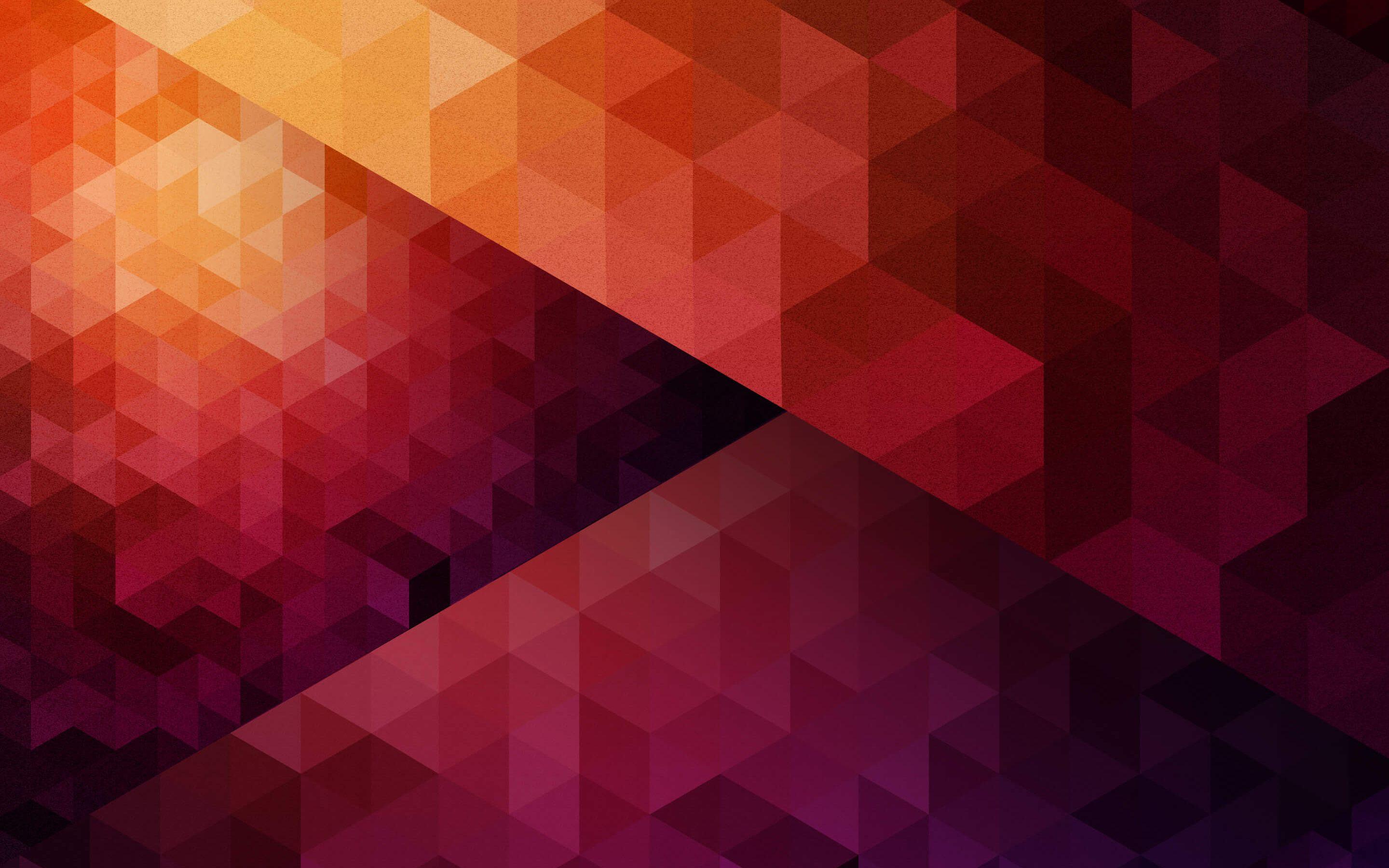 2880x1800 Orange Abstract Wallpaper